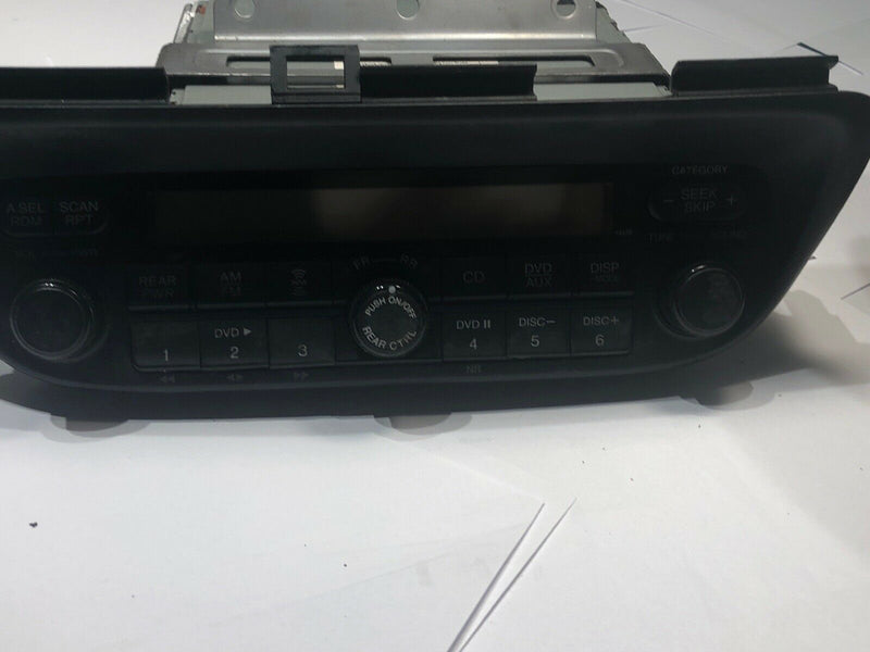 05 06 07 08 09 10 Honda Odyssey AM FM XM CD DVD rear entertainment 39100-SHJ-A90