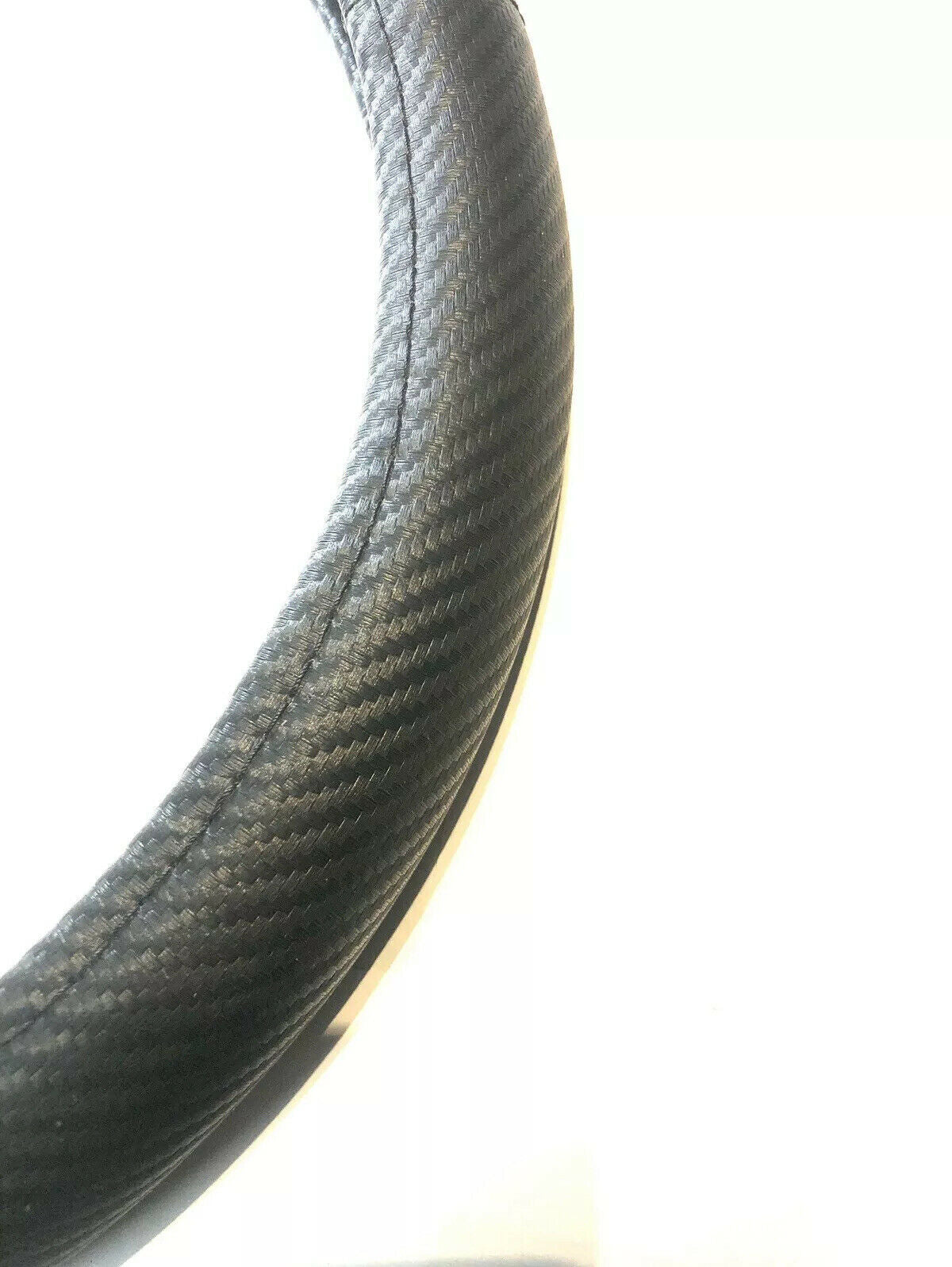 Grip Rite Steering Wheel Cover Solid Black Vinyl Like-New Clearance