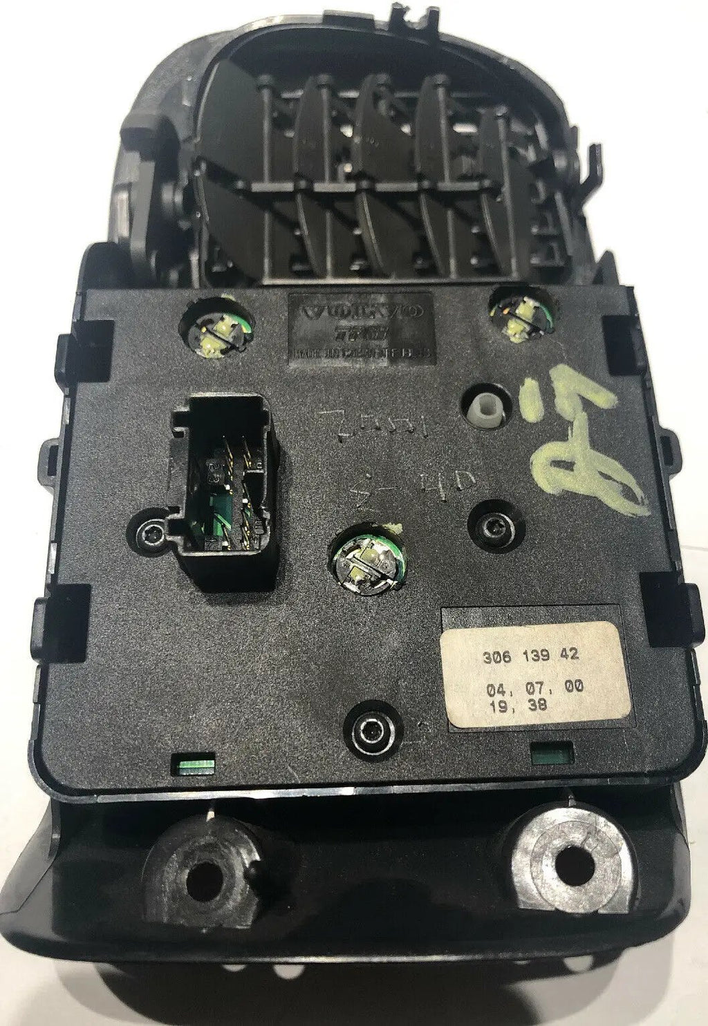 Volvo S40 V40 2001 2002 2003 2004 Headlight Switch + Vent 30613942 by Volvo