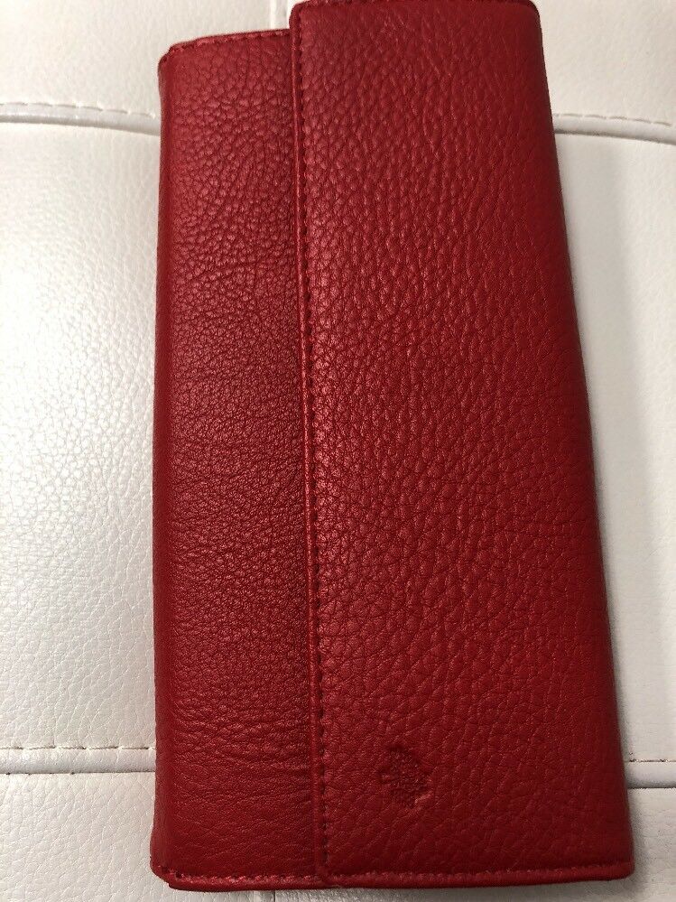 Red Wallet With Tree Design