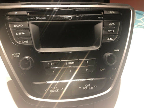 RADIO Hyundai Elantra 2011 11 2012 12 2013 13  AM FM CD 961703X165RA5 893174