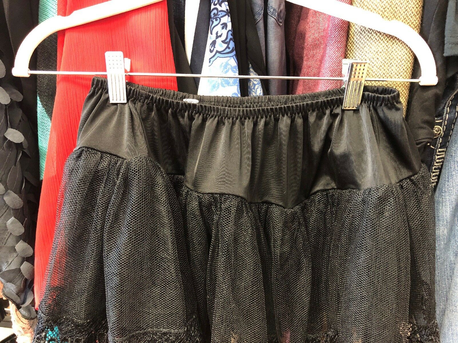 Girls Prissy Black Lace Tutu Dress