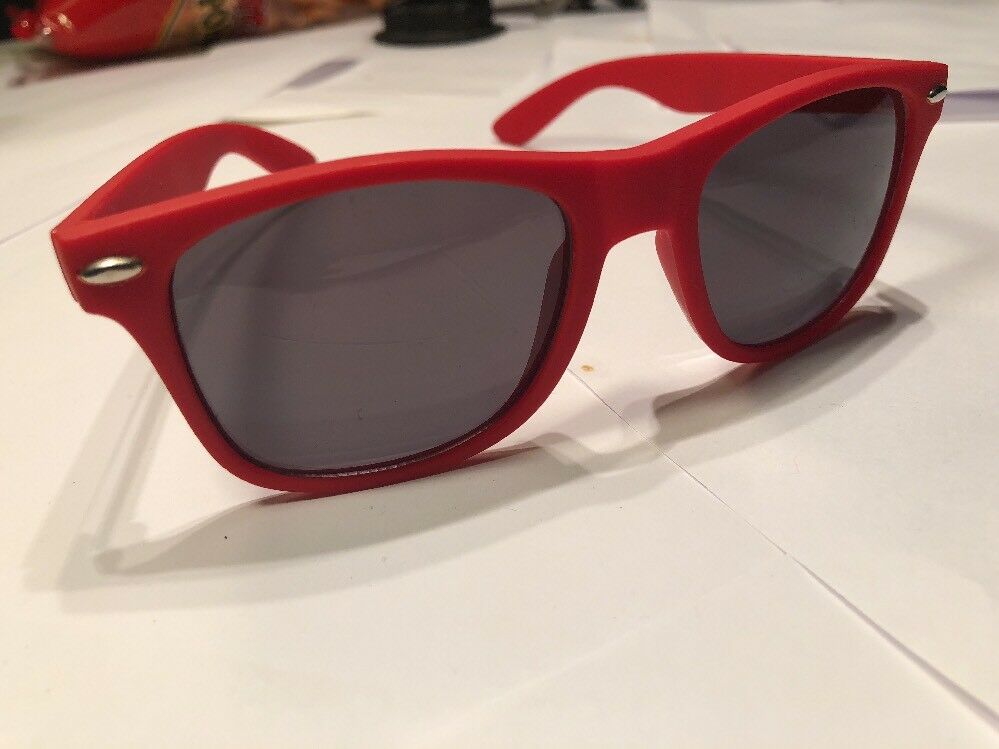 MLB Cincinnati Reds SUNGLASSSES Wayfarer RED Baseball SUN Shade LICENSED ESPN