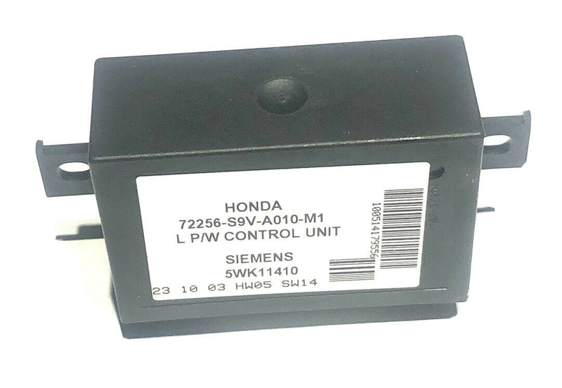 HONDA PILOT DRIVER SIDE DOOR CONTROL MODULE 72256-S9V-A010-M1 P/W UNIT LEFT