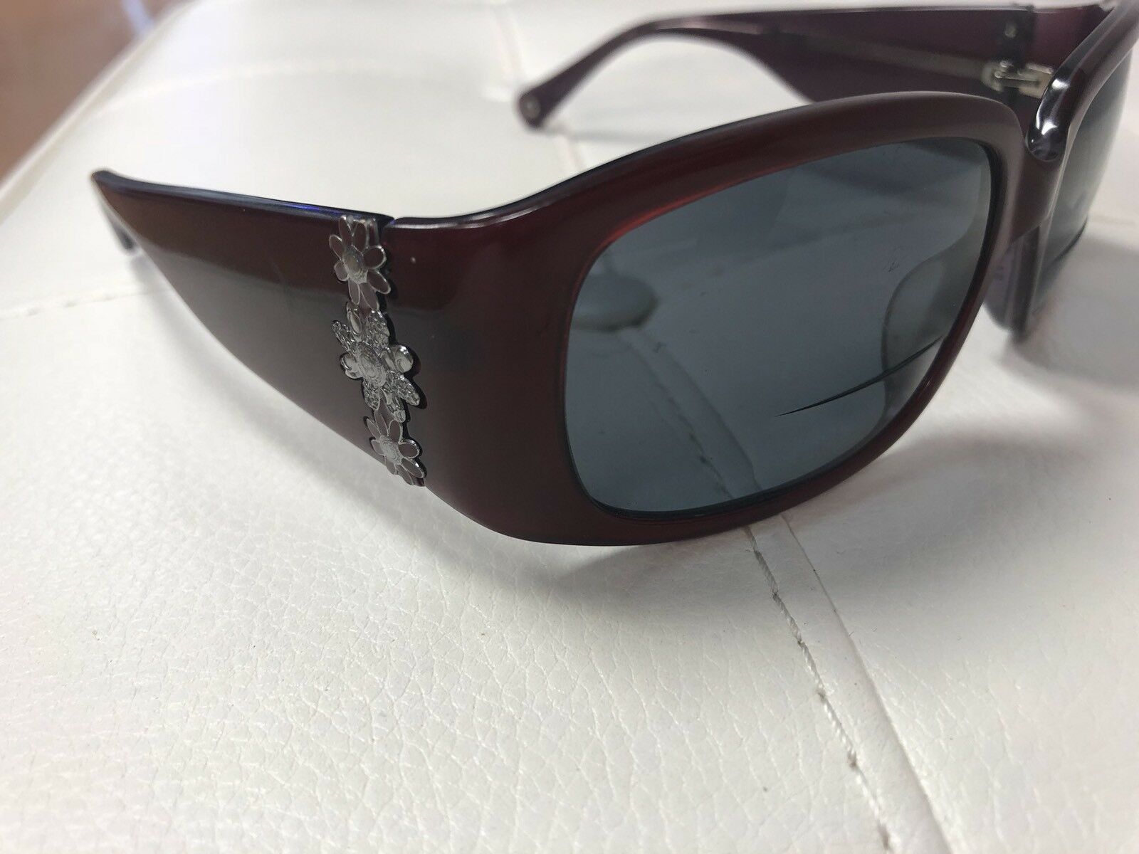 Coach Plastic Frame Bifocal with Floral Design