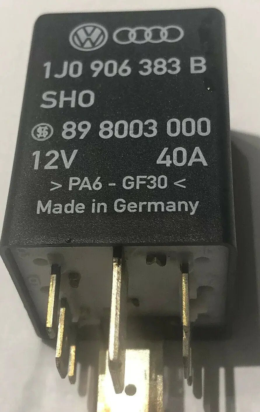 OEM VW Jetta Golf GTI MK4 Beetle #409 fuel pump RELAY 1J0 906 383C 7 pin by Volkswagen