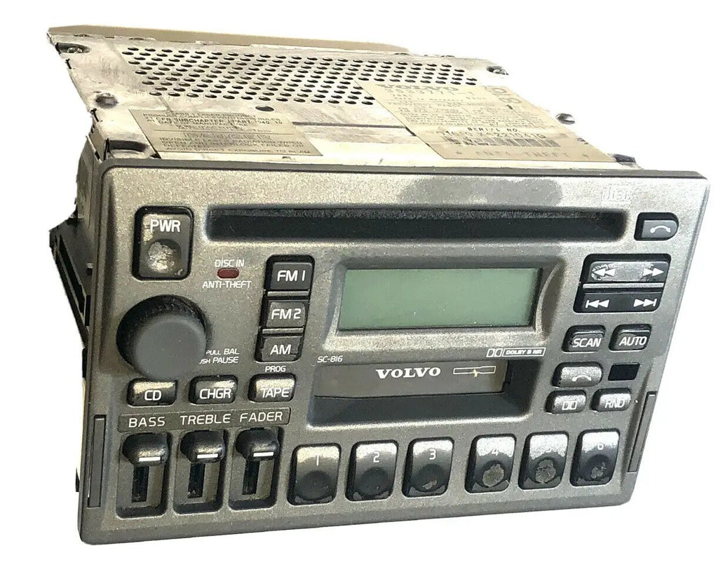 93-2000 VOLVO 850 S70 V70 S40 V40 Radio CD Player SC-816 1995 1996 1997 98 99 by Volvo