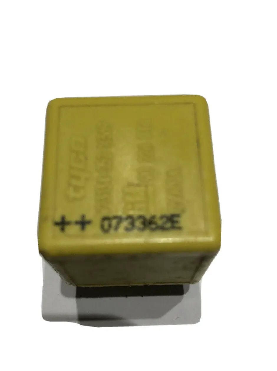 Saab Ignition Starter Glow Plugs Horn Yellow Relay 90226846 Tyco V23134-J52-X369 by TYCO