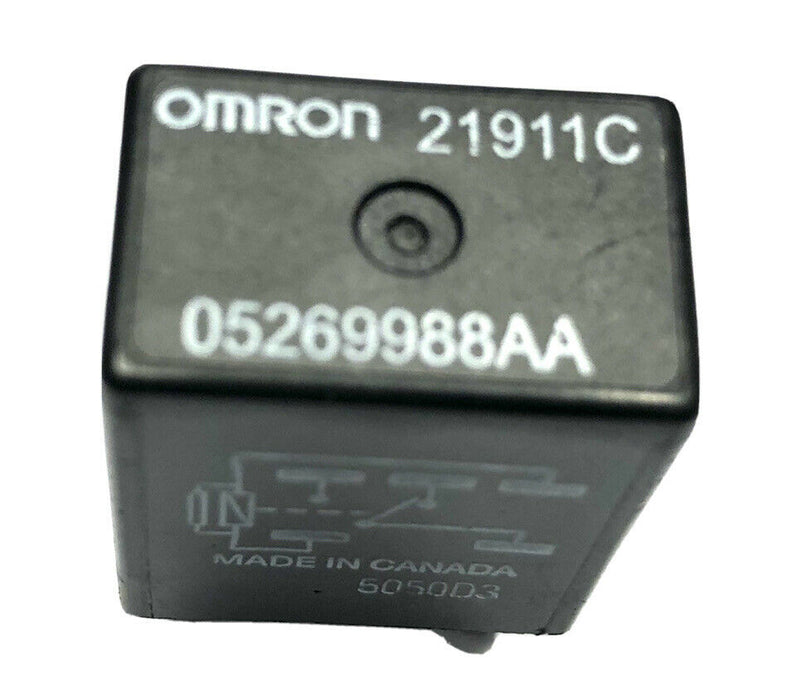 Omron 21911C Power Relay Replace OEM 05269988A Jeep Chrysler Dodge Plymouth