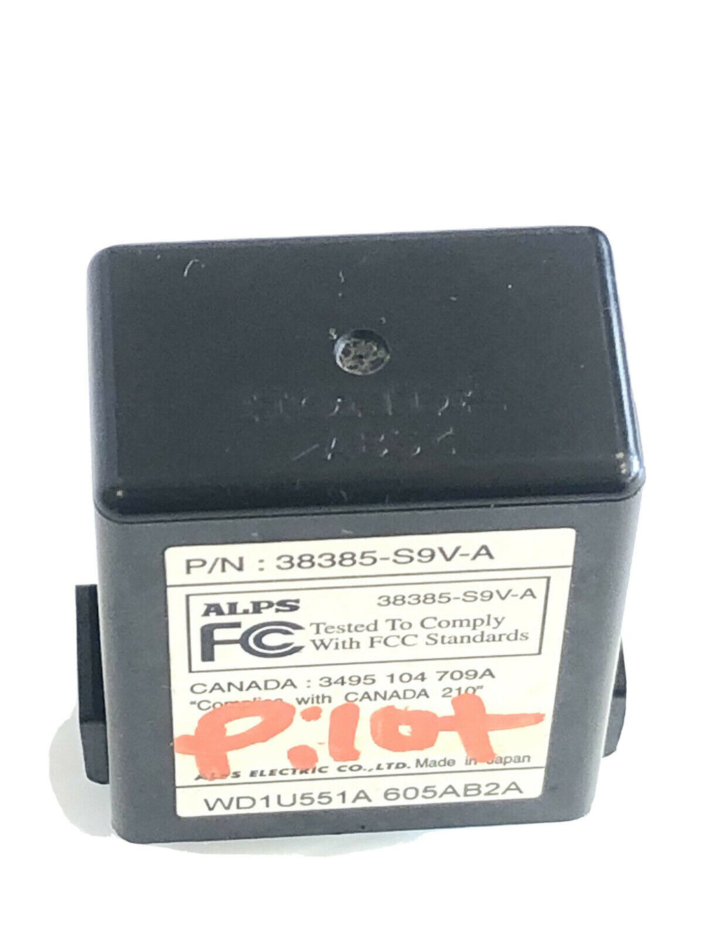 03-08 Honda Pilot Theft Locking/Keyless Entry Module OEM 38385-S9V-A01 2003 2007