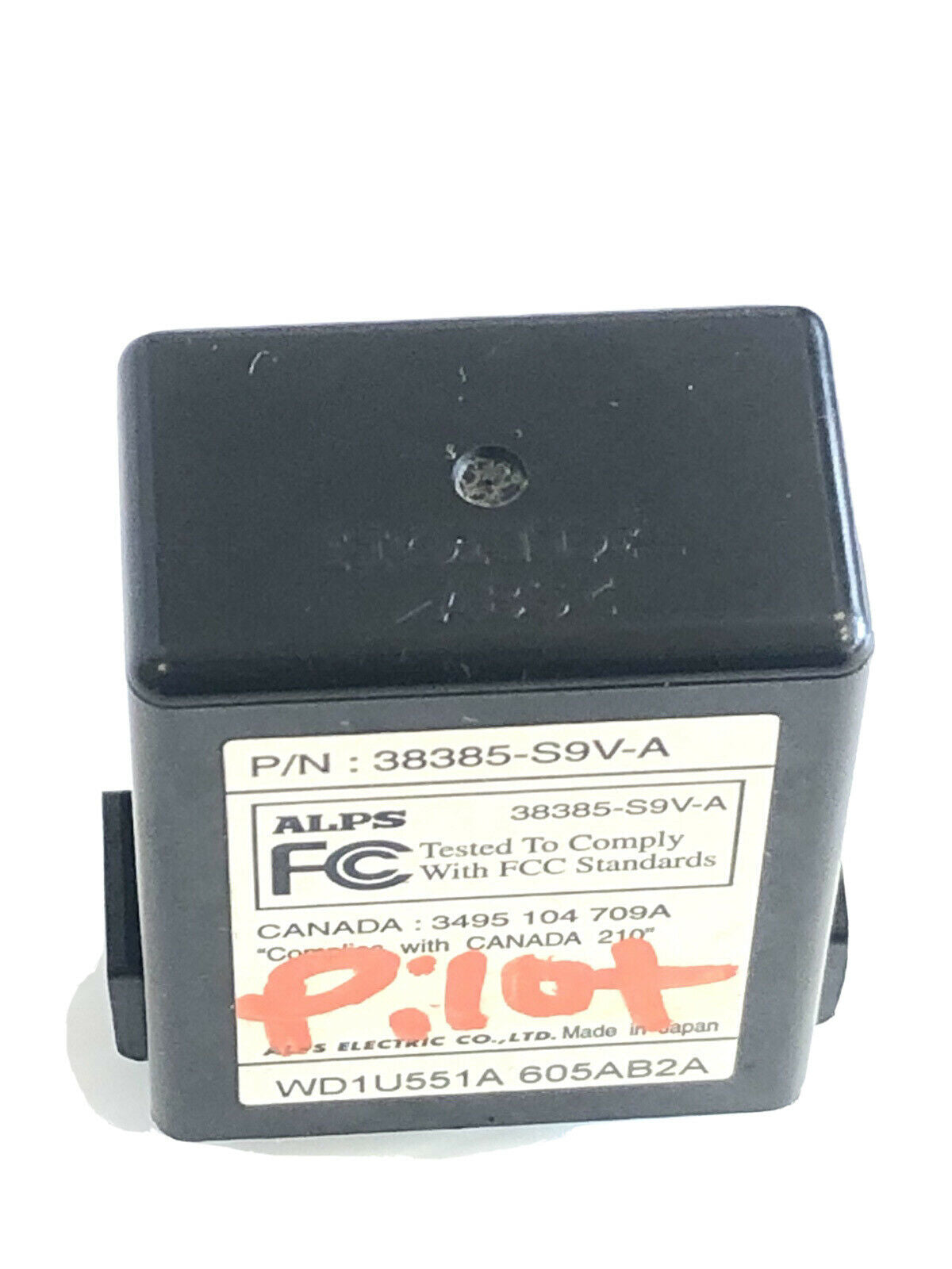 03-08 Honda Pilot Theft Locking/Keyless Entry Module OEM 38385-S9V-A01 2003 2007