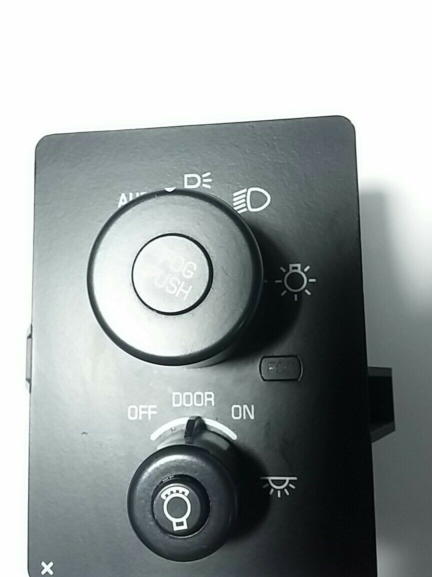 2002 - 2007 BUICK RENDEZVOUS : Fog Head Light / Lamp / Door Auto Dimmer Switch