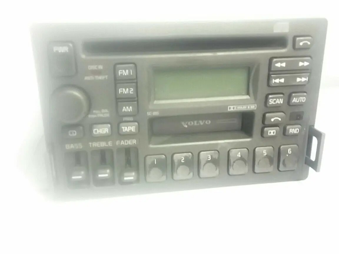 Have code, 1~day ship Volvo S40 V70 S70 Radio,Cassette CD,SC-816 w/Security Code by Volvo OEM