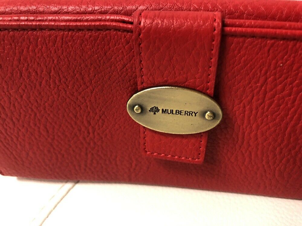 Red Wallet With Tree Design