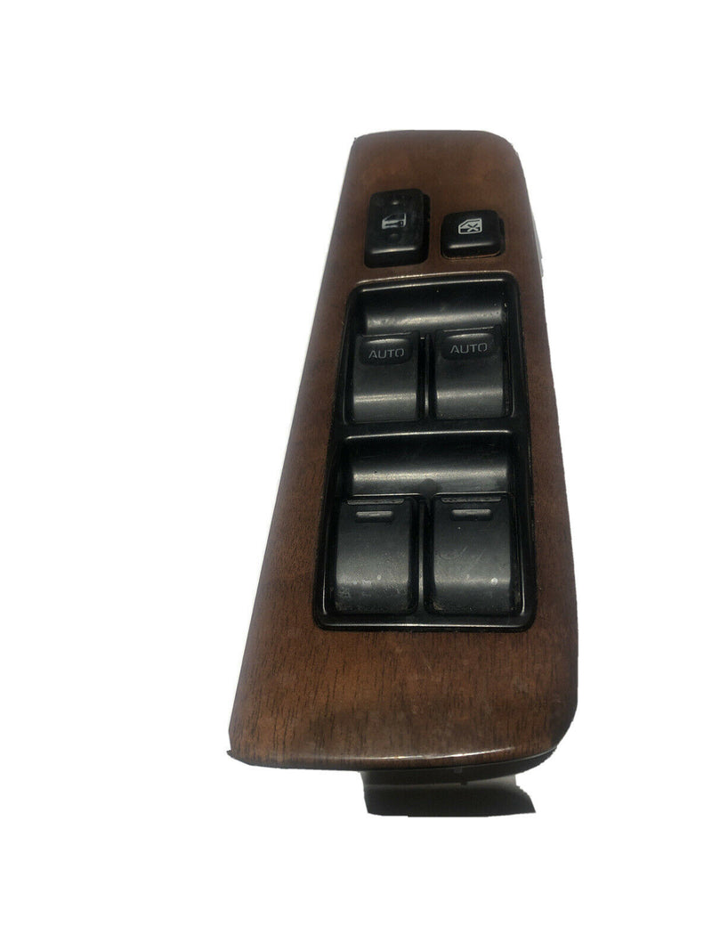 2001-2007 Toyota Highlander DRIVERS SIDE Master Power Window Switch - Woodgrain