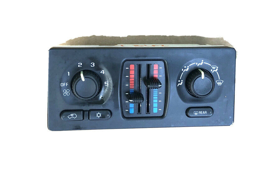 2003 GM DUAL ZONE A/C CLIMATE TEMPERATURE CONTROL SWITCH HEATER DEFROSTER **