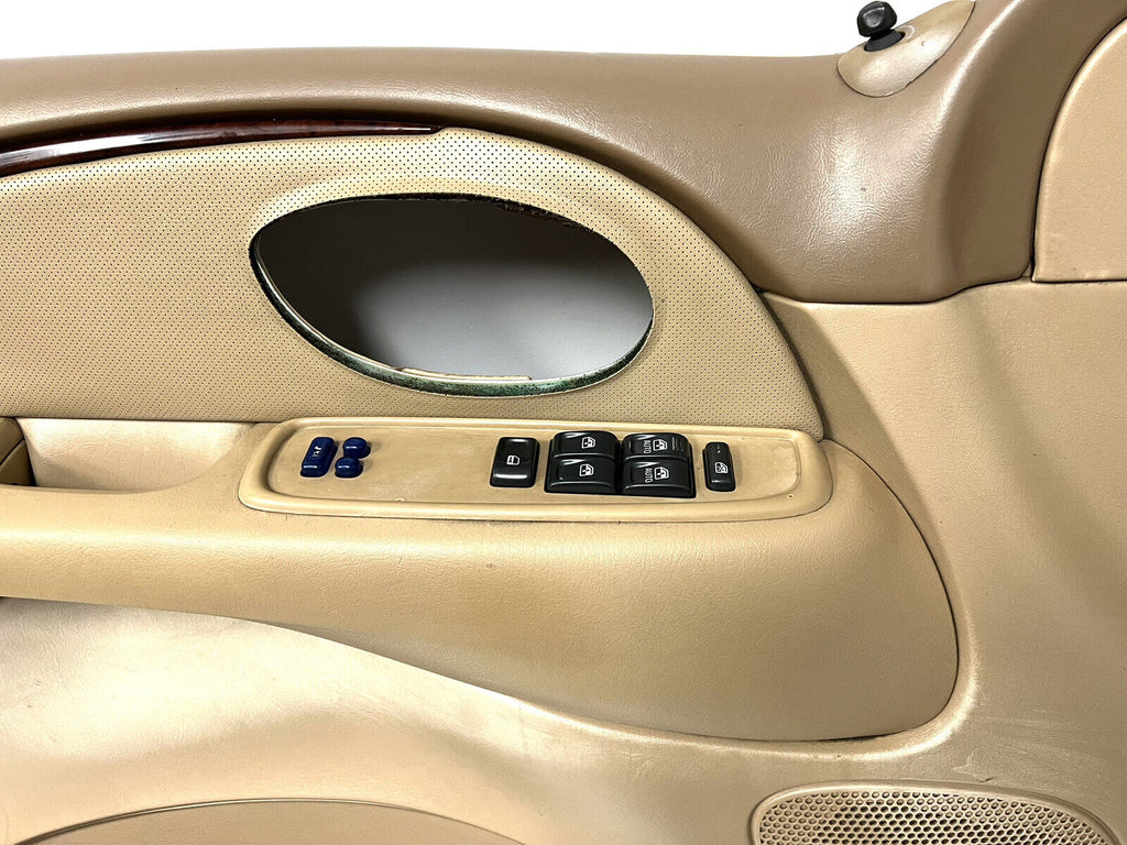 1998-2005 BLAZER BRAVADA OEM DRIVER DOOR PANEL LH 1999 2000 2001 2002 Tan  Beige