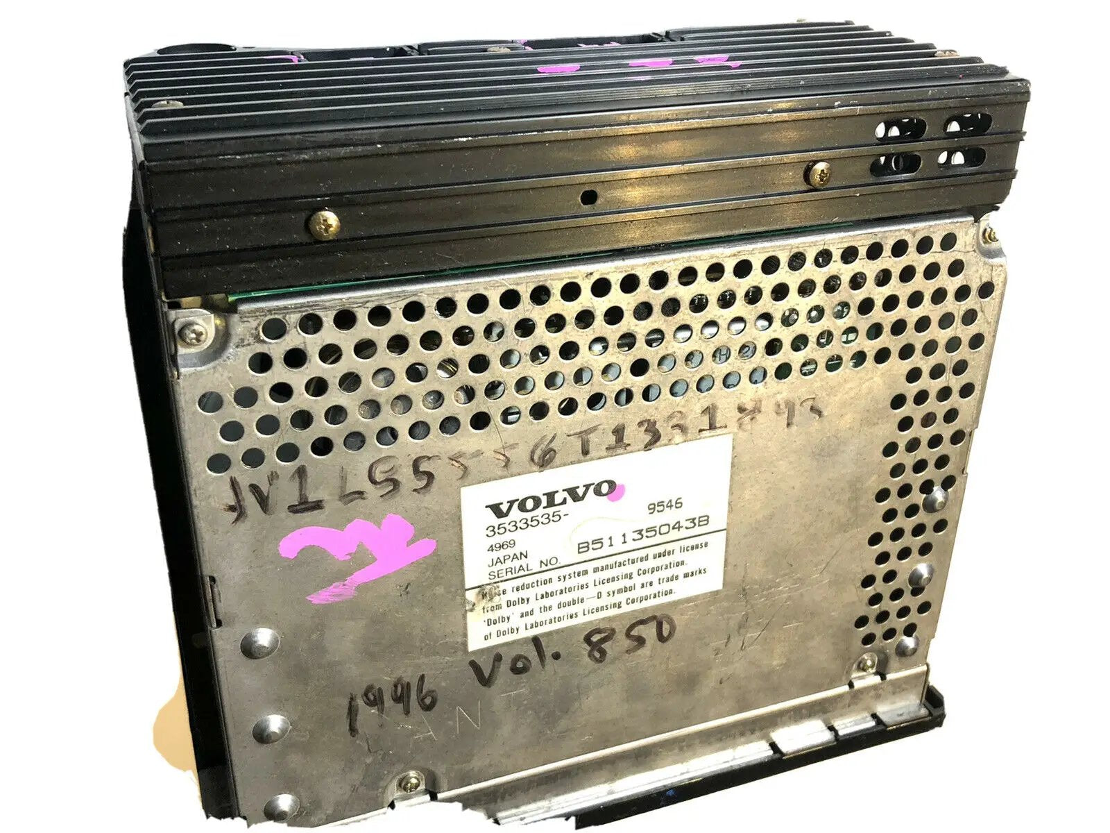 95 96 1997 VOLVO 960 CD AM FM RADIO TAPE PLAYER OEM 3533535 OEM 1995-1997 by VOLVO