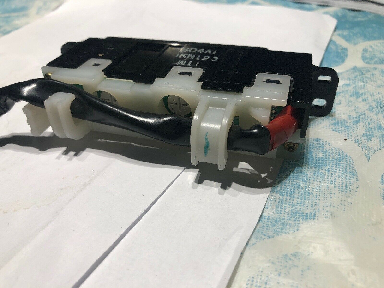 #89 1999 2000 HONDA CIVIC heater ac controls dash bezel part Defrost control