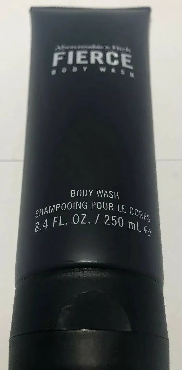 ABERCROMBIE & FITCH FIERCE BODY WASH FOR MEN 8.4 Oz / 250 ml BRAND NEW ITEM!!! by ABERCROMBIE & FITCH