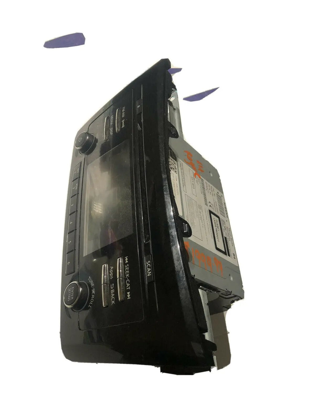 2014-2016 Nissan Rogue AM FM CD Navigation Radio Receiver 25915-4BA0A OEM by Nissan