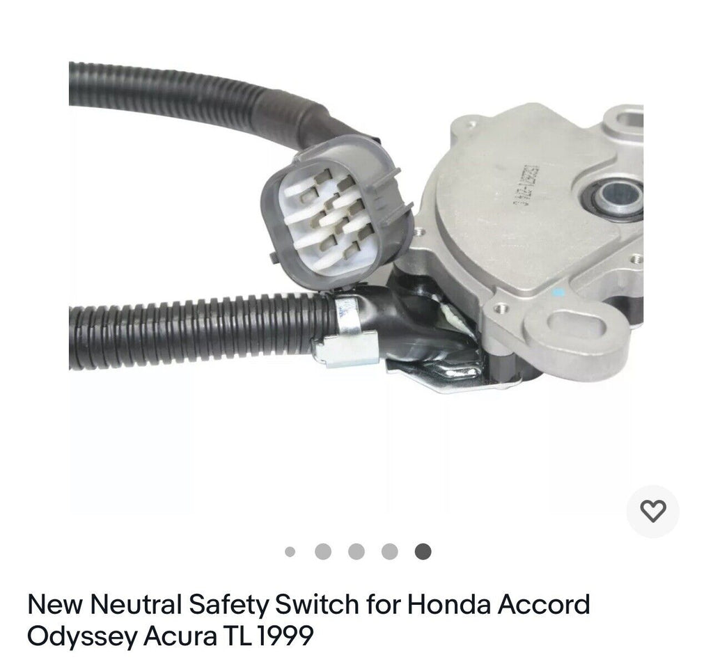 New Neutral Safety Switch for Honda Accord Odyssey Acura TL 1999