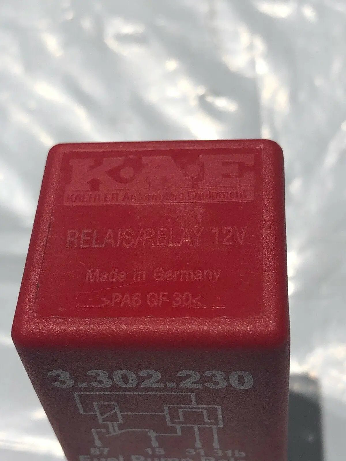 For Volvo Fuel Pump Relay 4 Prong 850 C70 V70 KAEHLER Brand New by Kaehler (Aftermarket)