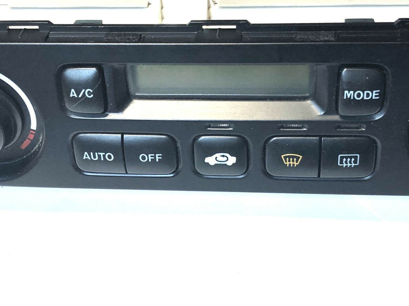 1998-2002 HONDA ACCORD AC HEATER CLIMATE CONTROL Dash Radio Bezel Temp Black