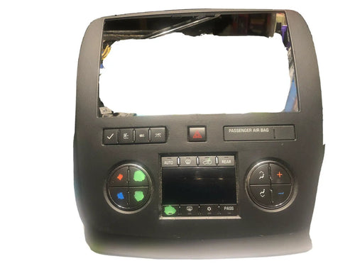 08 09 10 11 12 Buick Enclave Radio Climate Control Temp Panel Dash Trim 25932038 by Buick