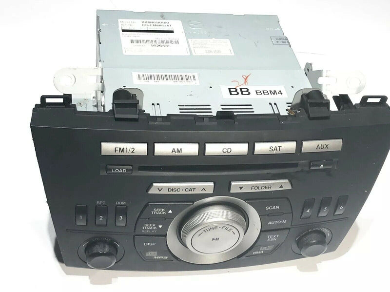 10 2010 Mazda 3 AM FM 6 Disc CD Mp3 Radio Receiver BBM466ARXB OEM LKQ