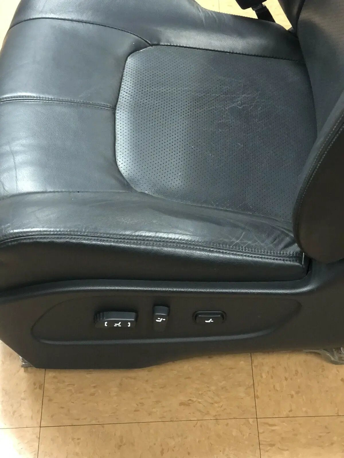 2009-2014 Nissan Murano left driver front power seat tack motor black leather OE by NISSAN