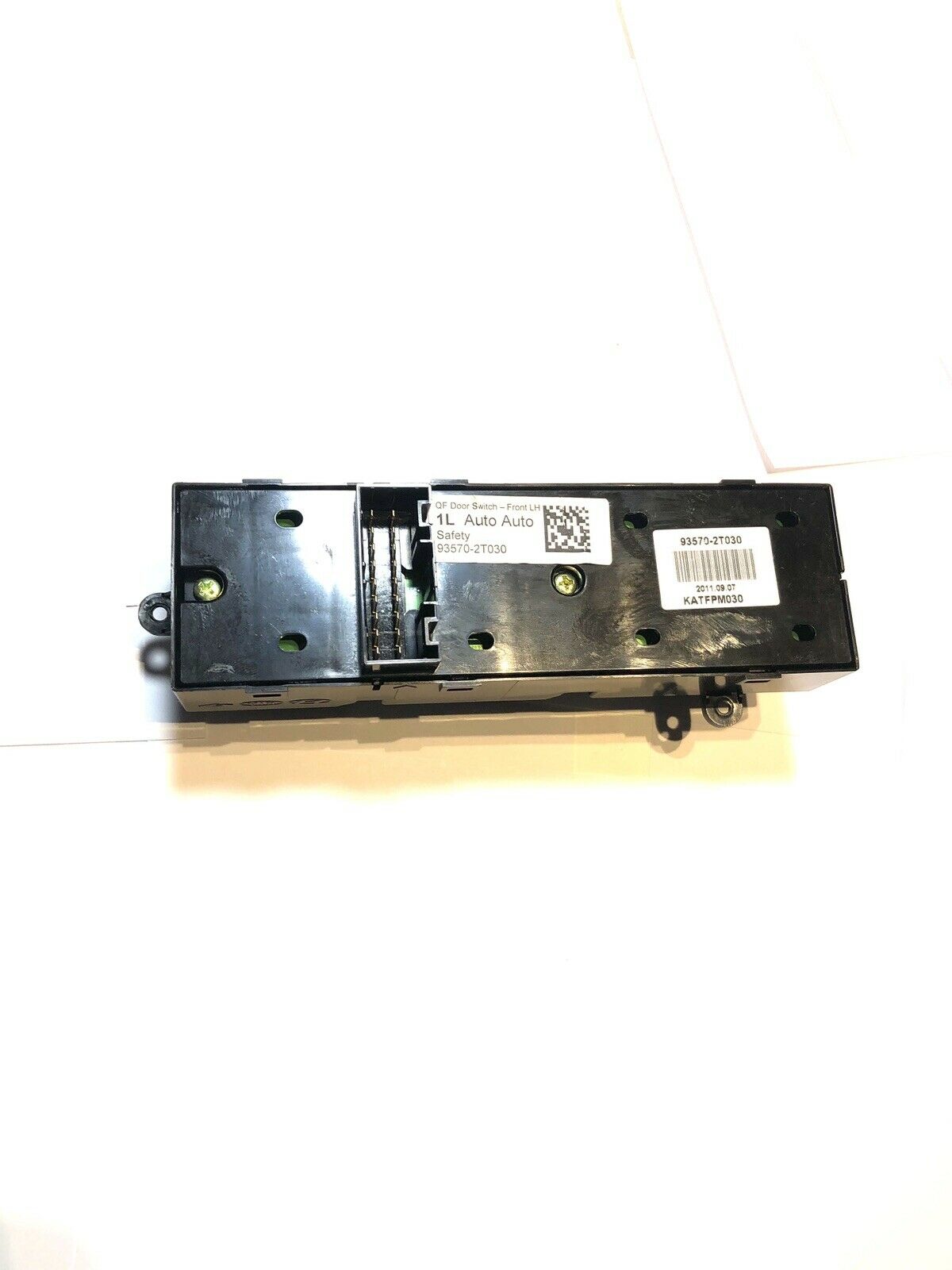 OEM 2011-2013 2014 KIA OPTIMA MASTER POWER WINDOW SWITCH-WITH AUTO UP/DOWN Black