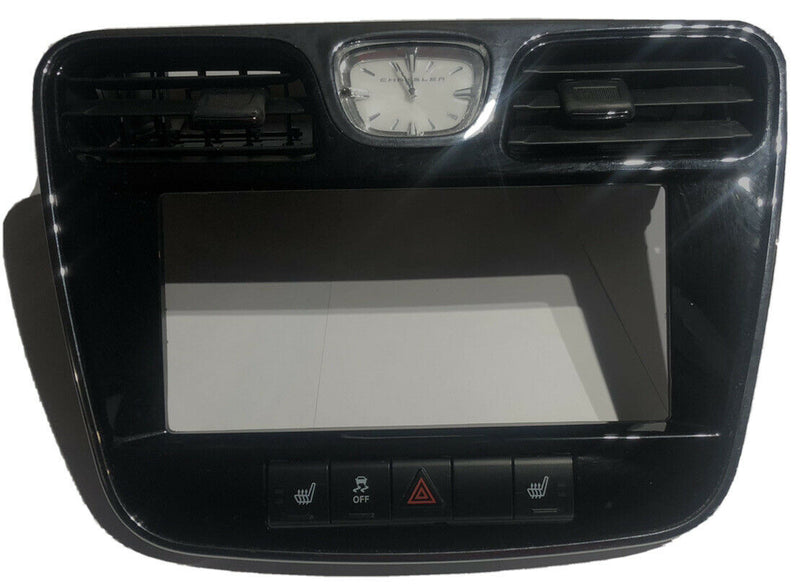 2012 2013 2014 CHRYSLER 200 CENTER DASH RADIO BEZEL TRIM W VENTS P68044103AB