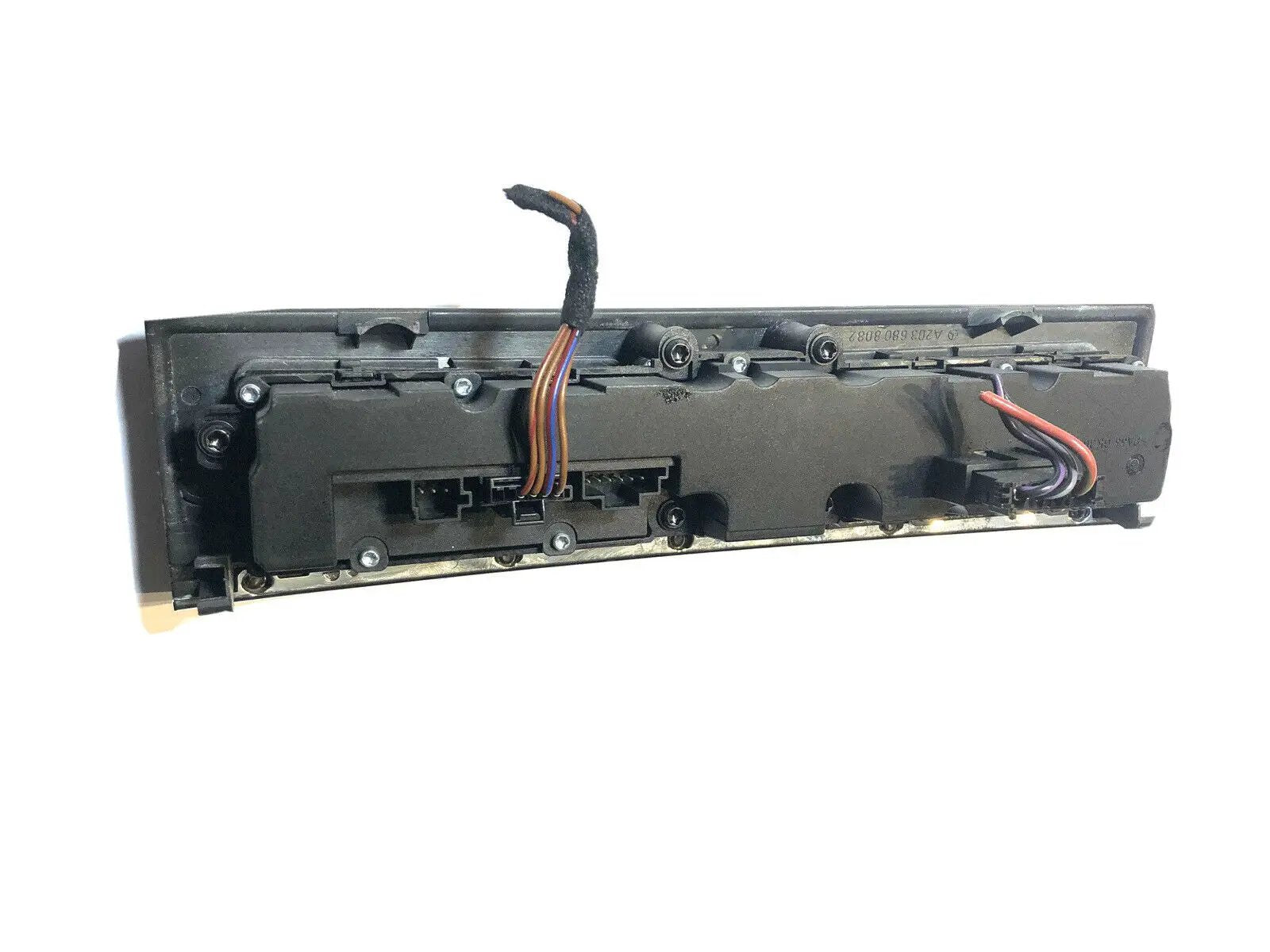 2905-07 Mercedes W203 C240 Dash Heated Seat Hazard Light Switch Control Wood OEM by Mercedes-Benz