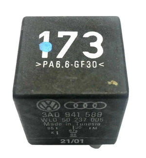 Relay # 173 DRL Daytime Running Lights VW Audi - Genuine - 3A0 941 589