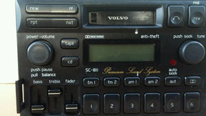 '95 VOLVO 850 CD CASSETTEE RADIO PLAYER OEM PREMIUM SOUND SYSTEM 3533535 SC-811