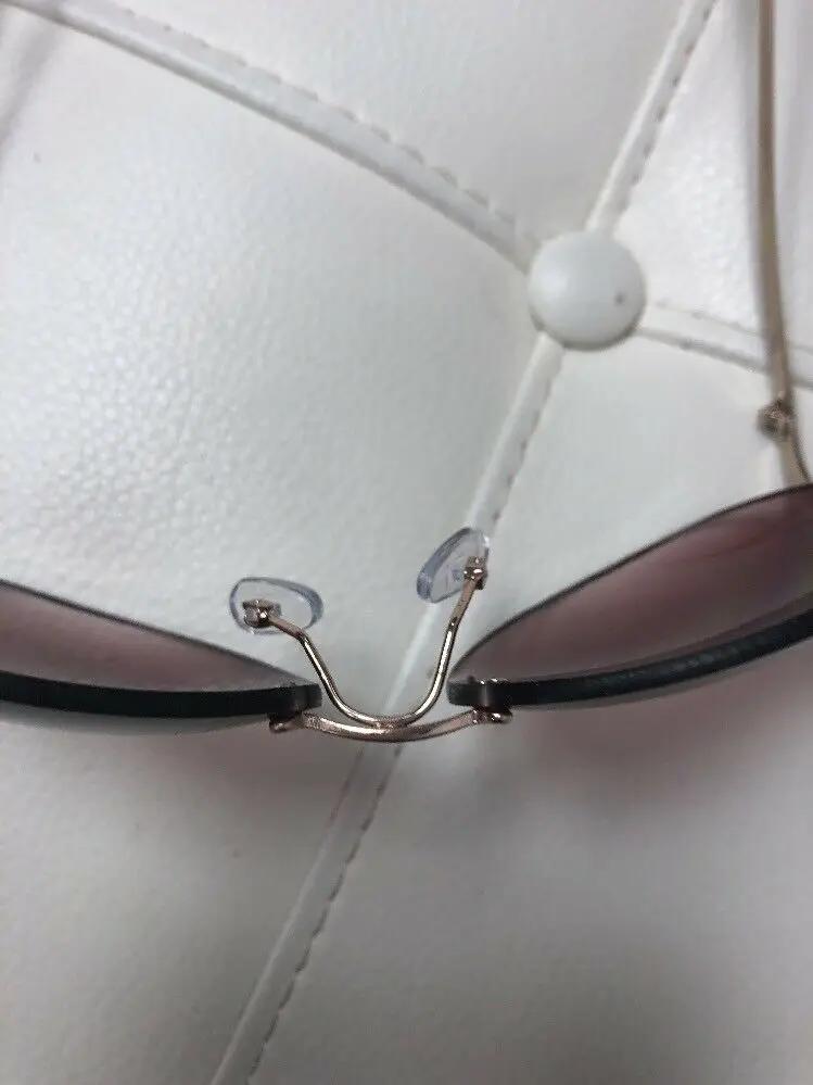 70's Vintage Oversized Rimless Large Round Clear Lenses Women Big XXL Sunglasses by Fashion Deal