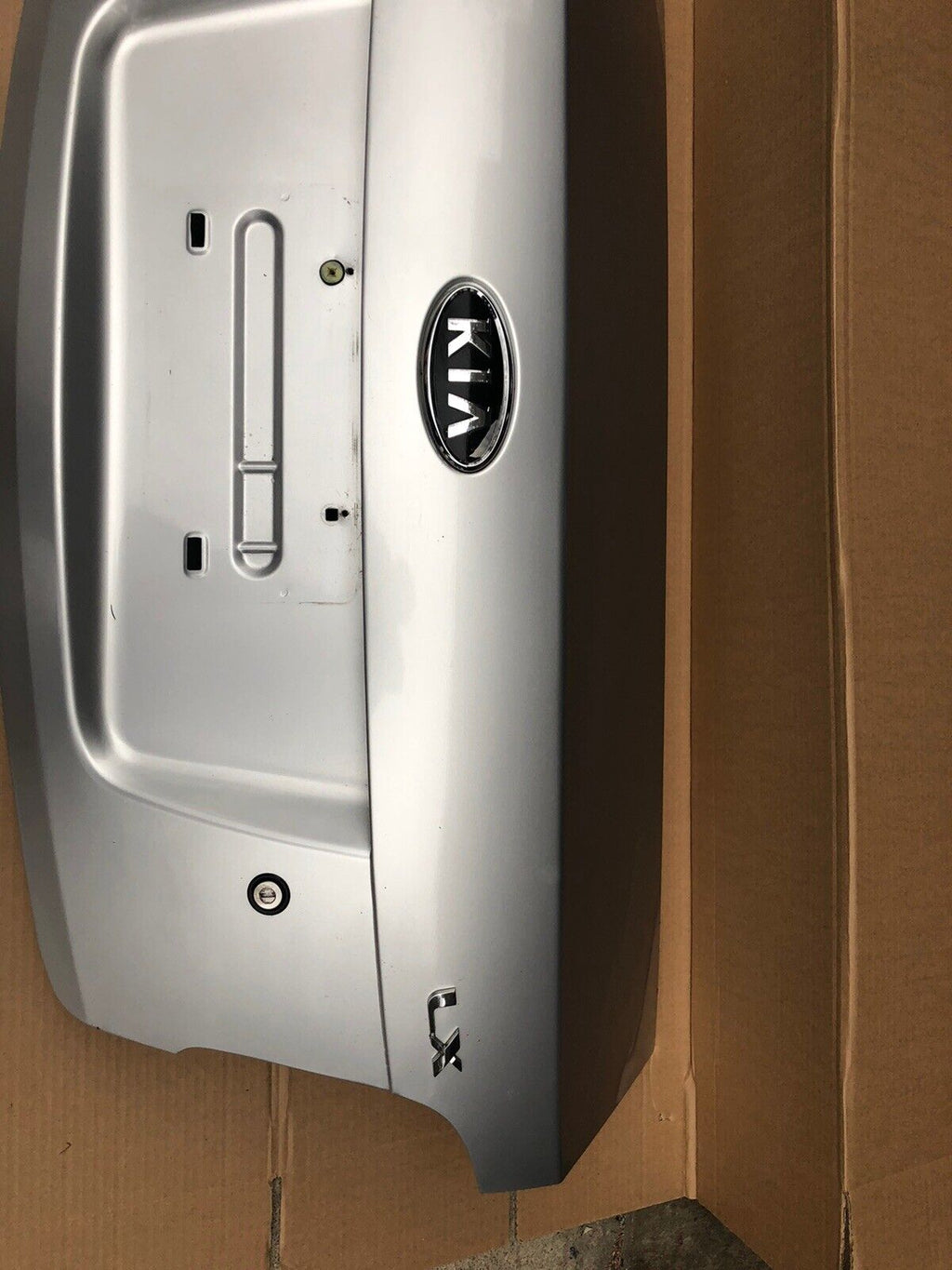 2006-2011 Kia Rio TRUNK HATCH TAILGATE SILVER Sedan 07 2008 2009 2010 06 07 08