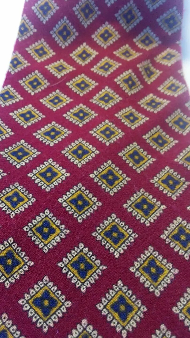 MEN NECK TIES 100% ITALY NAVY BLUE. BROWN. MADISON COLLECTION BY DANBURY by DALEY1DEALS,LLC.