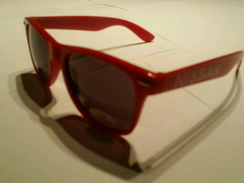 nissan red sunglasses