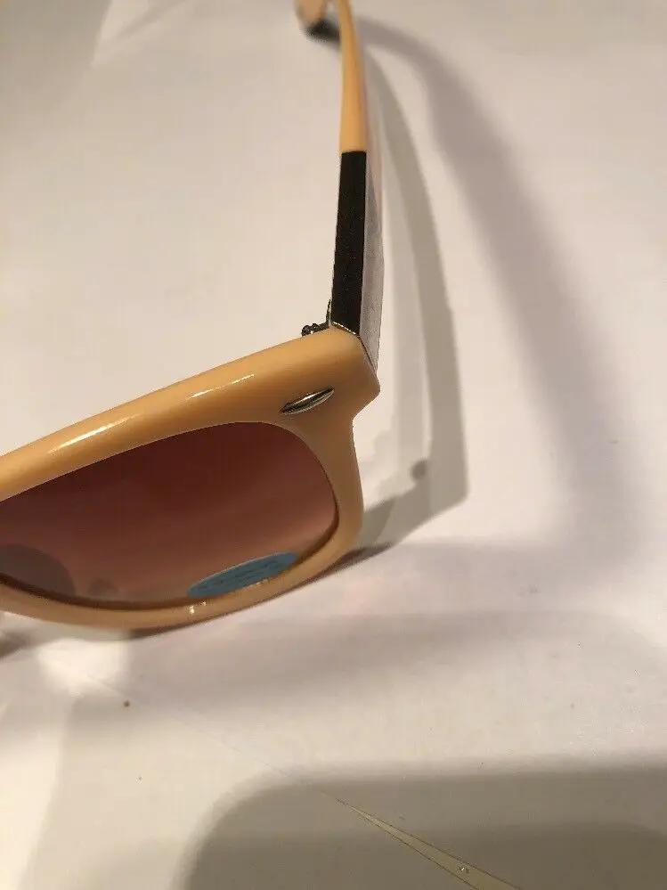 Nude Colored Wafer Style Sunglasses by Unbranded
