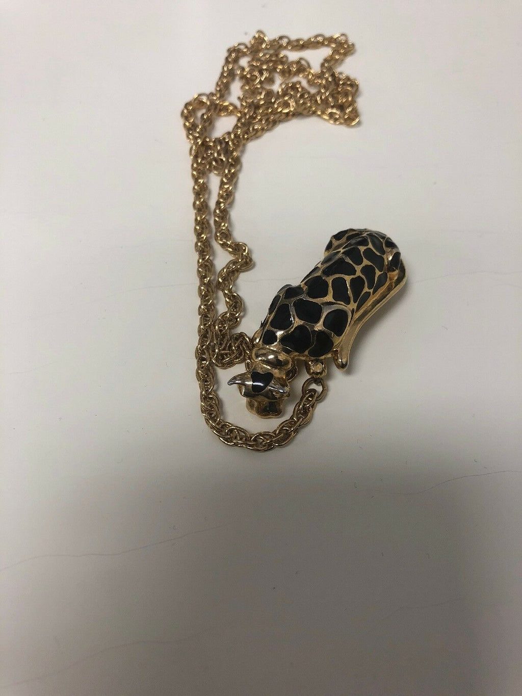 Leopard Gold Necklace