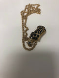 Leopard Gold Necklace