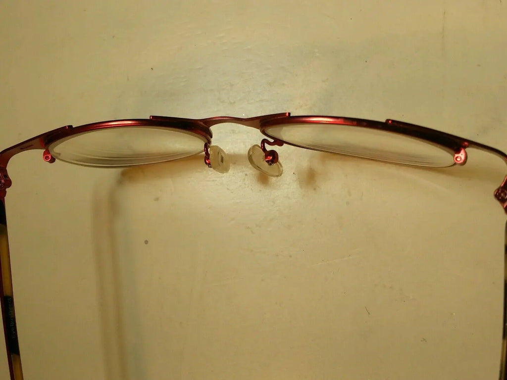 red wire night owl nerd glasses 48/18/139 by DALEY1DEALS,LLC.