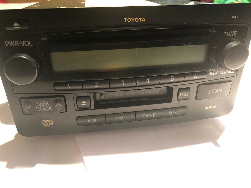 OEM JBL Radio CD Cassette Player & Audio Amplifier Bundle – Toyota Tundra 2004-2006
