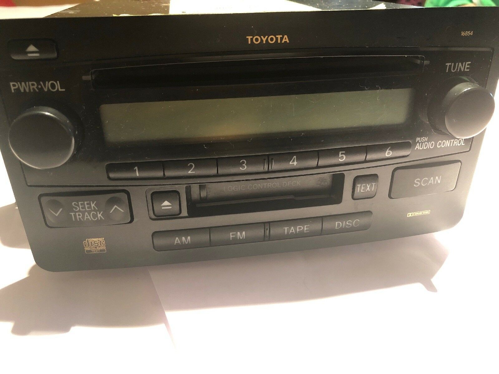 OEM JBL Radio CD Cassette Player & Audio Amplifier Bundle – Toyota Tundra 2004-2006