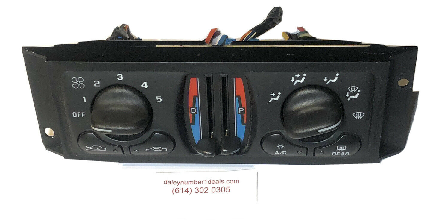 10447472 2000-2003 00 01 02 03 Chevy Impala Ac/heater Climate Control Module