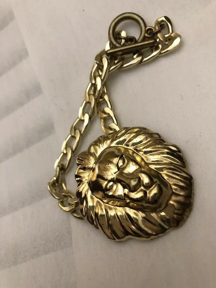 Lions Head Costume Gold Braclet by DALEY1DEALS,LLC.