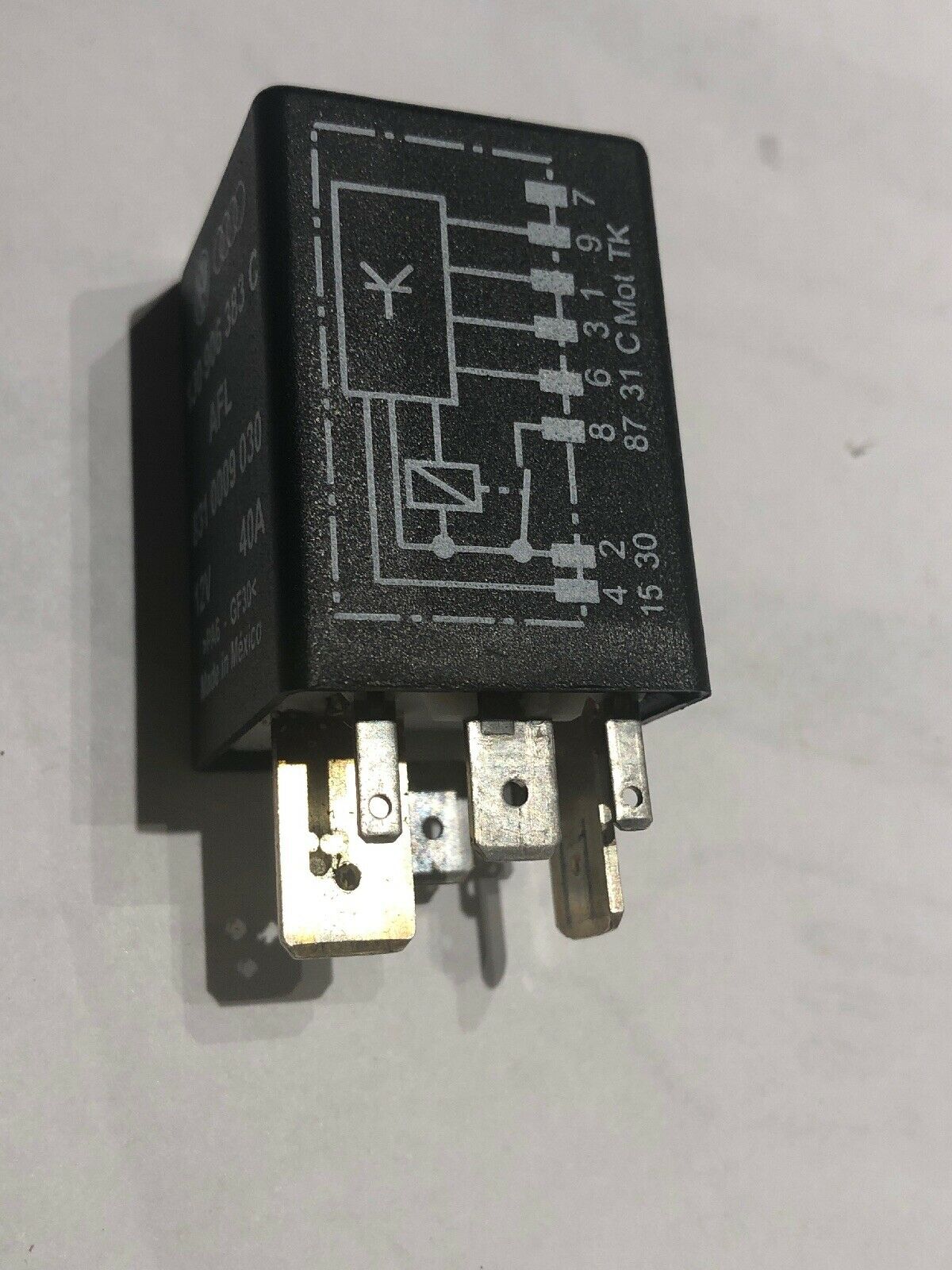 OEM VW Jetta Golf GTI MK4 Beetle #409 fuel pump RELAY 1J0 906 383C 7 pin