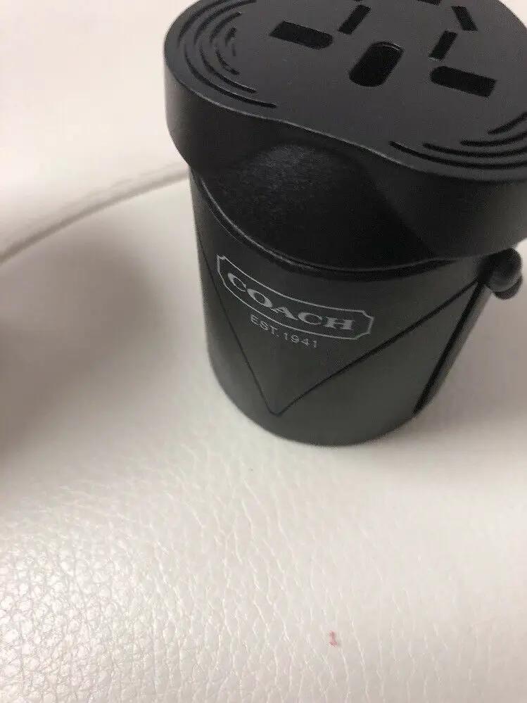 Coach Signutre Round Plugbin Case by Coach